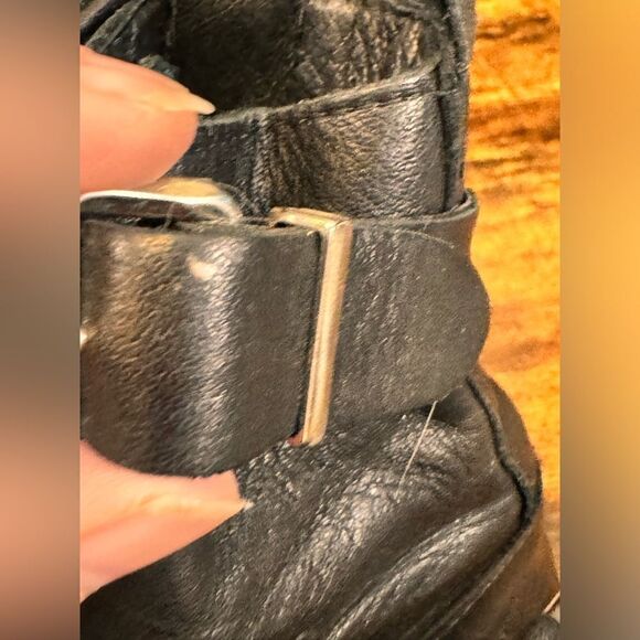 Charles David Black Moto booties size 38.5‎ - Picture 9 of 16